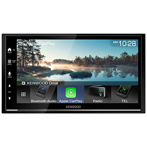 KENWOOD DMX8709S 6.8-Inch Capacitive Touch Screen, Car Stereo, Wireless CarPlay and Android Auto, Bluetooth, AM/FM Radio, MP3 Player, USB Port, Double DIN, 13-Band EQ, SiriusXM KENWOOD DMX8709S 6.8-Inch Capacitive Touch Screen, Car Stereo, Wireless CarPlay and Android Auto, Bluetooth, AM/FM Radio, MP3 Player, USB Port, Double DIN, 13-Band EQ, SiriusXM